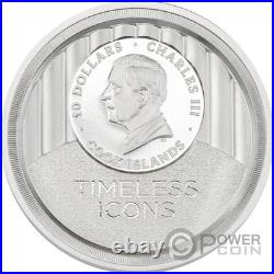 STATUE OF LIBERTY Timeless Icons 2 Oz Silver Coin 10$ Cook Islands 2026