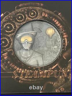 STEAMPUNK 3 Oz Silver Coin 20$ Cook Islands 2020