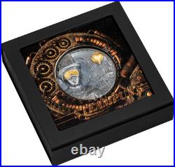 STEAMPUNK 3 Oz Silver Coin 20$ Cook Islands 2020