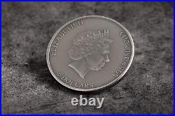 STILL TRAPPED 1 Oz Silver Coin 5$ Cook Islands 2020