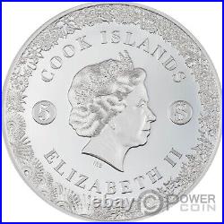 SUMMER Manga 1 Oz Silver Coin 5$ Cook Islands 2022