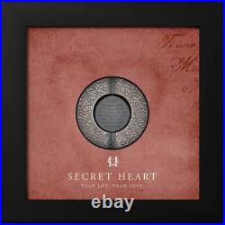 Secret Heart 2022 $5 1 Oz Pure Silver Proof Smartminting Coin Cook Islands Secret Heart 2022 $5 1 Oz Pure Silver Proof Smartminting Coin Cook Islands