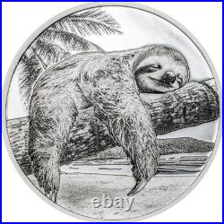 Seven Deadly Sins Sloth 2026 $5 1 oz Silver Proof Coin Cook Island CIT
