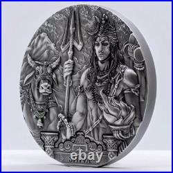 Shiva Universe Gods of The World 3Oz Silver Coin Cook Islands 2020 Only 333 Mint