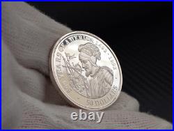 Silver coin spanish colonial Vasco Nunez Balboa Cook Islands 50 Dollars 1990 Silver coin spanish colonial Vasco Nunez Balboa Cook Islands 50 Dollars 1990