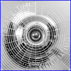 Space-Time Continuum, $2 Cook Islands 2015, Silver proof coin with box