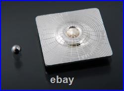 Space-Time Continuum, $2 Cook Islands 2015, Silver proof coin with box