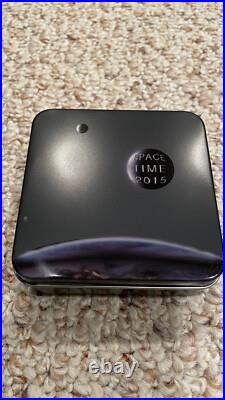 Space-Time Continuum, $2 Cook Islands 2015, Silver proof coin with box