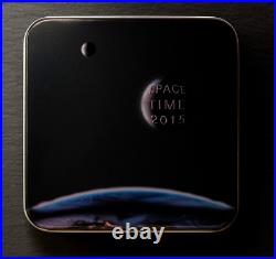 Space-Time Continuum, $2 Cook Islands 2015, Silver proof coin with box