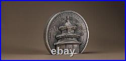 TEMPLE OF HEAVEN Beijing 2 Oz Silver Coin $10 Cook Islands 2023