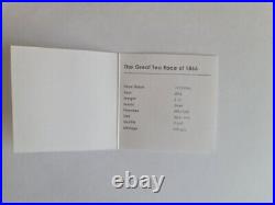 THE GREAT TEA RACE 2016 $10 2 oz Pure Silver Coin Cook Islands