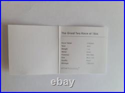 THE GREAT TEA RACE 2016 $5 1 oz Pure Silver Coin Cook Islands