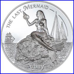 THE LAST MERMAID X-Rays 1 oz. Silver Coin $5 Cook Islands 2024 THE LAST MERMAID X-Rays 1 oz. Silver Coin $5 Cook Islands 2024