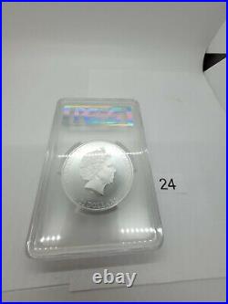THE SEVEN SUMMITS MT. EVEREST HIMALAYAS 2017 5oz SILVER COIN $25 MS 70