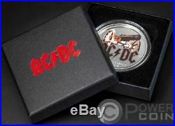 THOSE ABOUT ROCK ACDC 1/2 Oz Silver Coin 2$ Cook Islands 2019