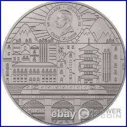THREE LEVELS OF JAPAN 2 Oz Silver Coin 10$ Cook Islands 2026
