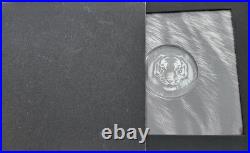 TIGER Black and White 1 Oz Silver Coin $5 Cook Islands 2025