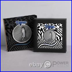 TIGER Camouflage of Nature 3 Oz Silver Coin 20$ Cook Islands 2026