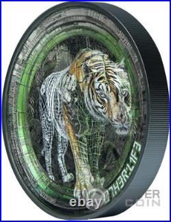 TIGER Other Life 3 Oz Silver Coin 20$ Cook Islands 2025 TIGER Other Life 3 Oz Silver Coin 20$ Cook Islands 2025