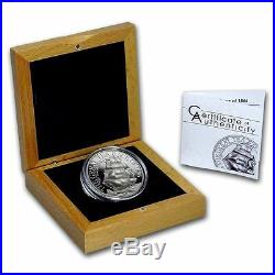 The Great Tea Race 2oz Silver Proof Coin PCGS PR69 FS Smart Mint Mintage 999