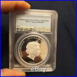 The Great Tea Race 2oz Silver Proof Coin PCGS PR69 FS Smart Minting Coin only