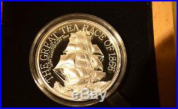 The Great Tea Race of 1866, Cook Islands 2016, 2 oz Silver Proof Coin