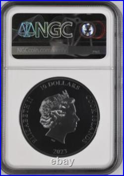 The Journey Steam Dream Train 2023 Cook Islands 2 oz Silver coin NGC 70 FR