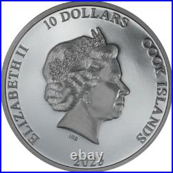 The Journey Steam Dream Train 2023 Cook Islands 2 oz Silver coin NGC 70 FR