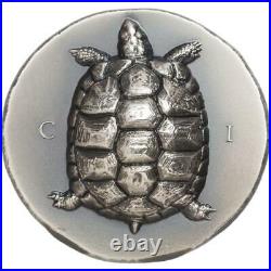 Tortoise 2020 $5 1 Oz Pure Silver Smartminting Coin Cook Islands Cit