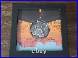 Truck King Of The Road 2022 $10 2 Oz Pure Silver Black Proof Coin -cook Islands