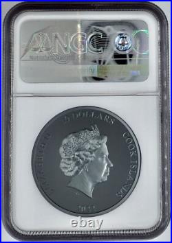 Trucker 2022 Cook Islands Truck King Of The Road High Relief 2 Oz Coin NGC PF70