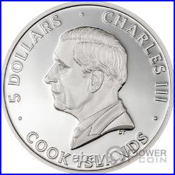 UNDER DOG Underlook 1 Oz Silver Coin 5$ Cook Islands 2025