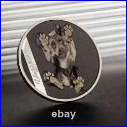 UNDER DOG Underlook 1 Oz Silver Coin $5 Cook Islands 2025