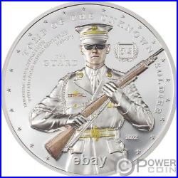 UNKNOWN SOLDIER by Miles Standish 2 Oz Silver Coin 10$ Cook Islands 2022