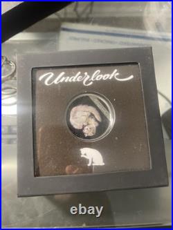 Under Cat 1 oz proof silver coin Cook Islands 2024 with the box