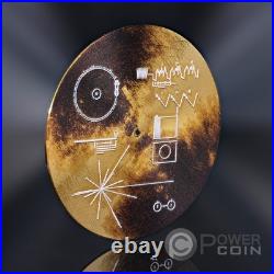 VOYAGER GOLDEN RECORD 1 Oz Silver Coin 5 Dollars Cook Islands 2026 VOYAGER GOLDEN RECORD 1 Oz Silver Coin 5 Dollars Cook Islands 2026