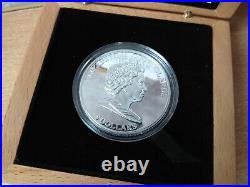 Vintage 5 dollars COIN 2010 Silver Cook Islands Ivan Fyodorov Ukraine Elizabeth