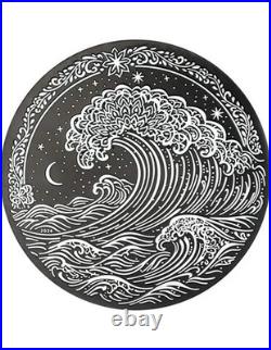 WAVE 1 Oz Silver Coin 5$ Cook Islands 2026