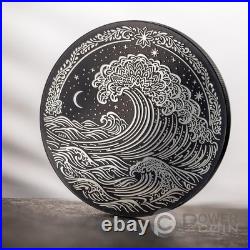 WAVE 1 Oz Silver Coin 5$ Cook Islands 2026