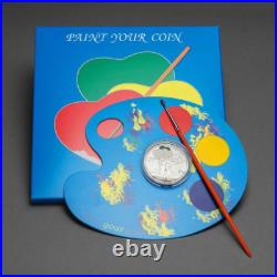 WHOLESALE LOT of 10 2014 $5 Paint Your Coin First Love Sterling Silver Coin