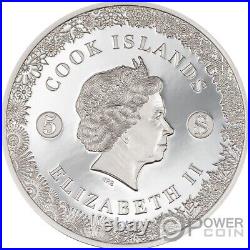 WINTER Manga 1 Oz Silver Coin 5$ Cook Islands 2023