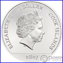 WINTER WONDERLAND Globes Silver Coin 1$ Cook Islands 2019