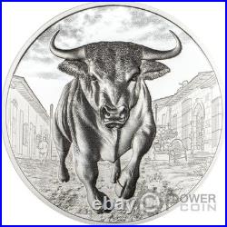 WRATH Seven Deadly Sins Bull 1 Oz Silver Coin 5$ Cook Islands 2025