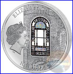 Windows of Heaven Hagia Sophia 50 g Proof Silver Coin Cook Islands 2016