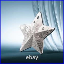 Winter Forest Holiday Ornament 1 Oz Silver Coin $5 Cook Islands 2025