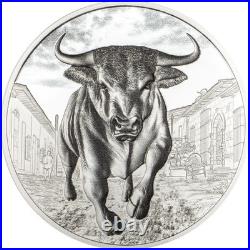 Wrath 2025 $5 1oz Pure Silver Proof Coloured Coin Cook Islands Coin Invest Trust