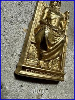 ZEUS FATHER OF THE GODS 2022 3 oz. 999 Silver Gilded Coin Cook Islands